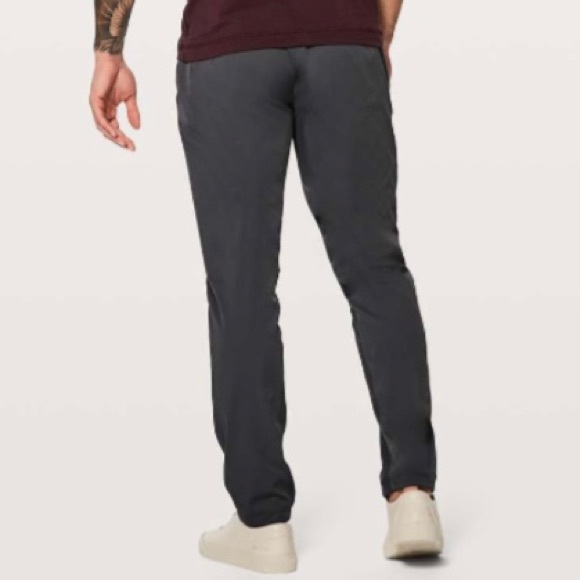LULULEMON Melanite Great Wall Men’s Pant Unlined 27” Inseam Size S - Picture 2 of 16